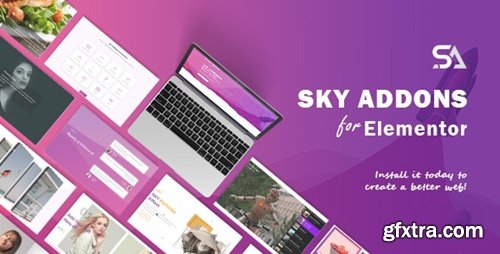 Codecanyon - Sky Addons v3.0.0 - for Elementor Page Builder WordPress Plugin 36576599