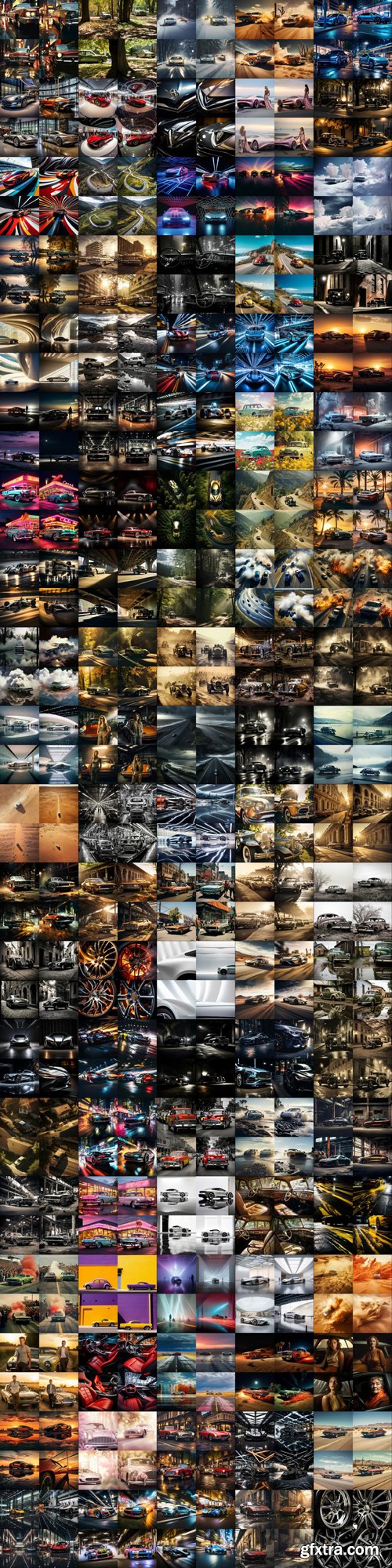 469 Midjourney Prompts for Car Photography