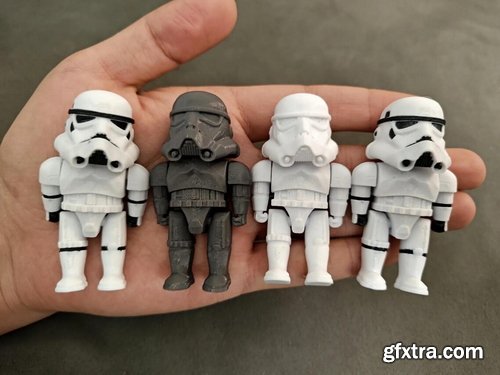 Stormtrooper Figurine Set – Star Wars-Inspired Miniatures for Collectors & Decor
