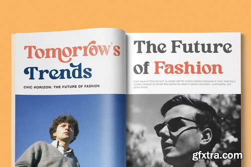 CreativeMarket - Maguen Modern Retro Display