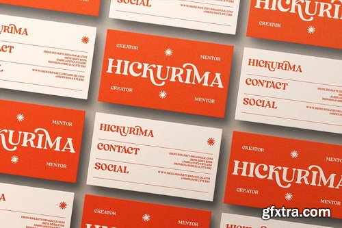 CreativeMarket - Maguen Modern Retro Display