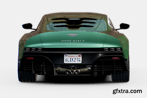 Aston Martin Valour 2024 3d model