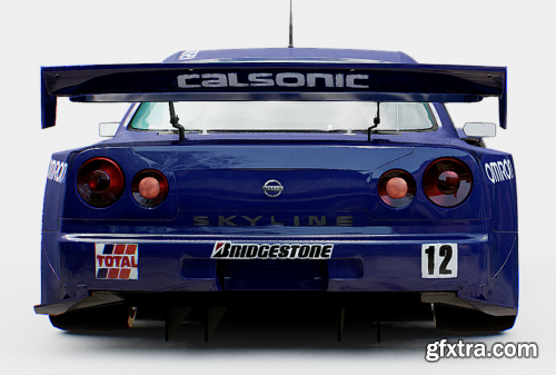 Nissan Skyline GT500 3d model