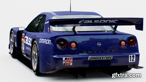 Nissan Skyline GT500 3d model