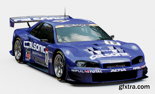 Nissan Skyline GT500 3d model