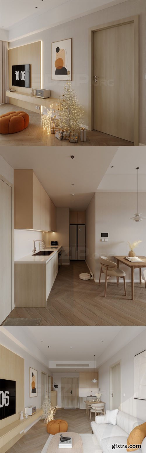 Apartment Interior - 3D Model