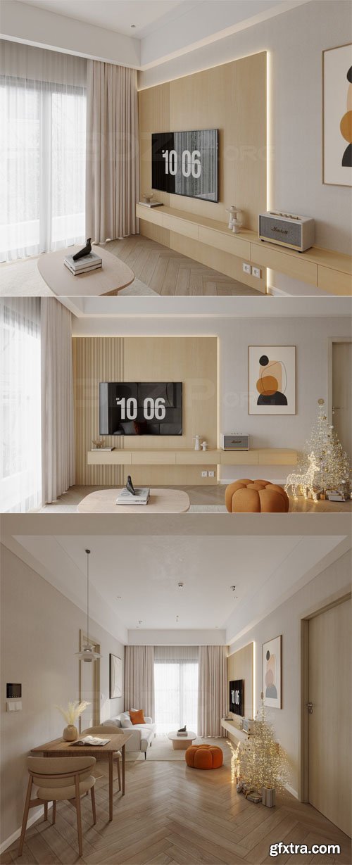 Apartment Interior - 3D Model