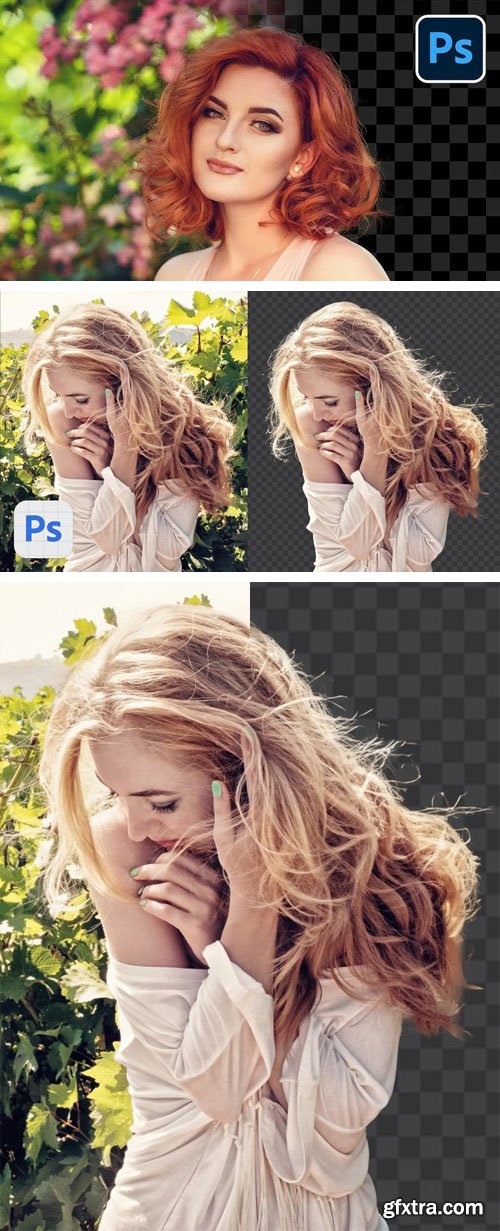 Subject Selections Cutouts - Masking Trick for Photoshop