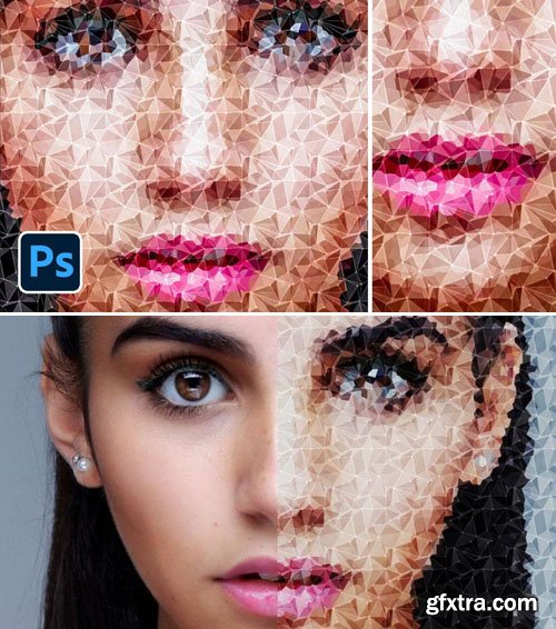 Hard Poly Effect - Photoshop Pattern