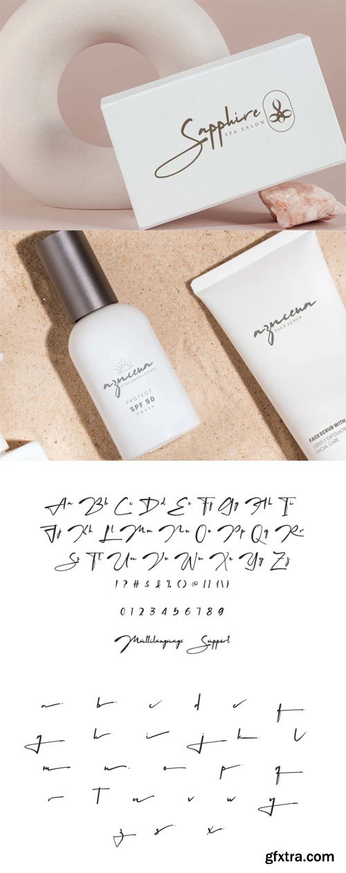 Harumjiwa - Beautiful Handwriting Signature Font