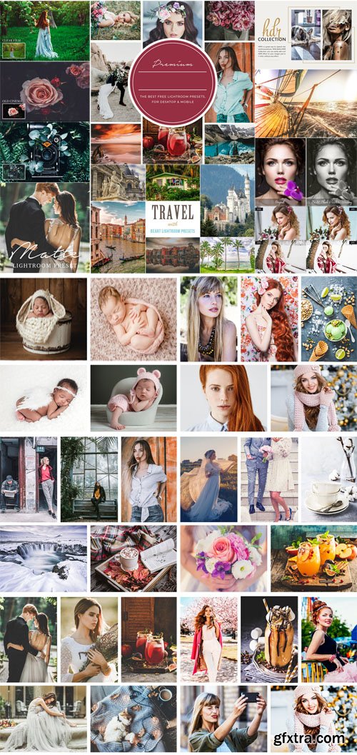 50 Awesome Presets Pack for Lightroom & Photoshop