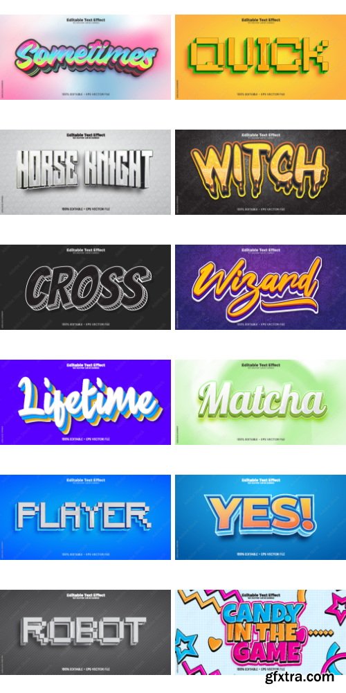 Editable Text Effect In Modern Trend Style 5 500xAI