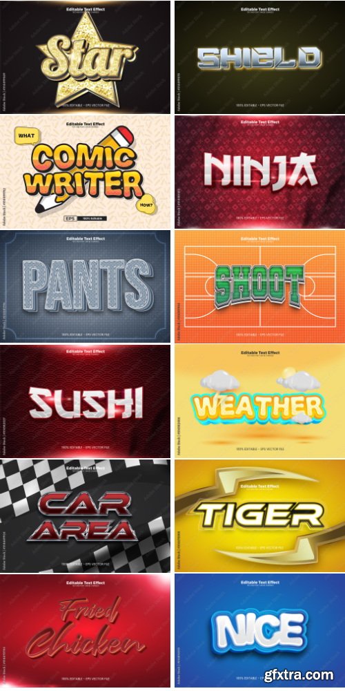 Editable Text Effect In Modern Trend Style 5 500xAI