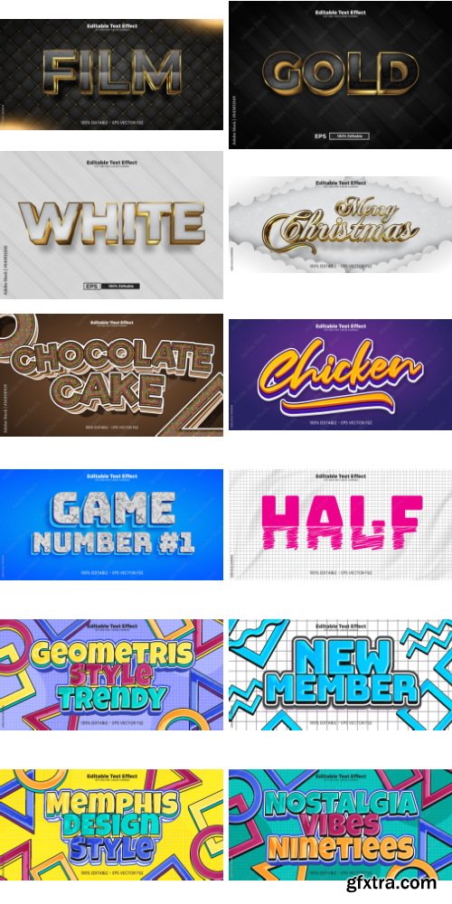 Editable Text Effect In Modern Trend Style 5 500xAI