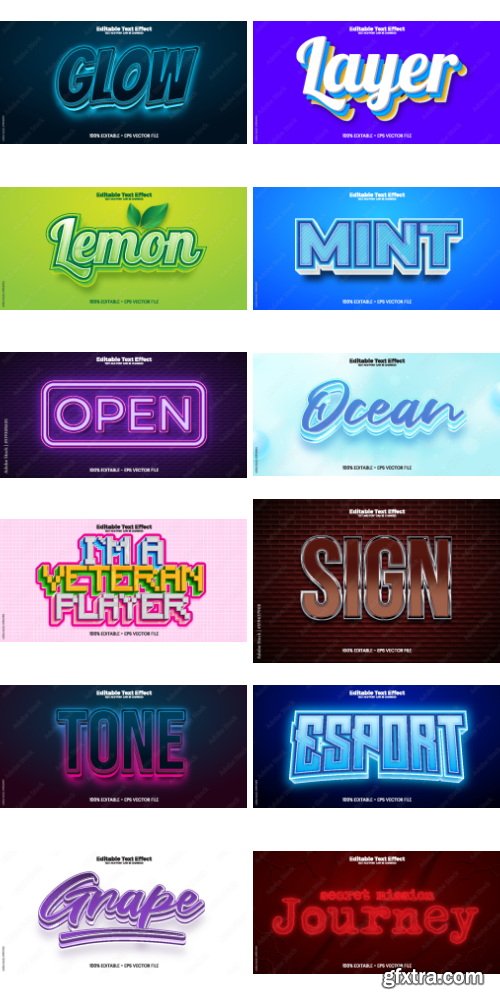 Editable Text Effect In Modern Trend Style 5 500xAI