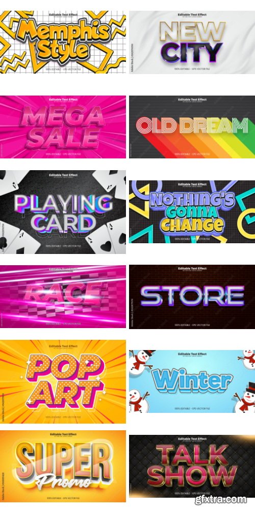 Editable Text Effect In Modern Trend Style 5 500xAI