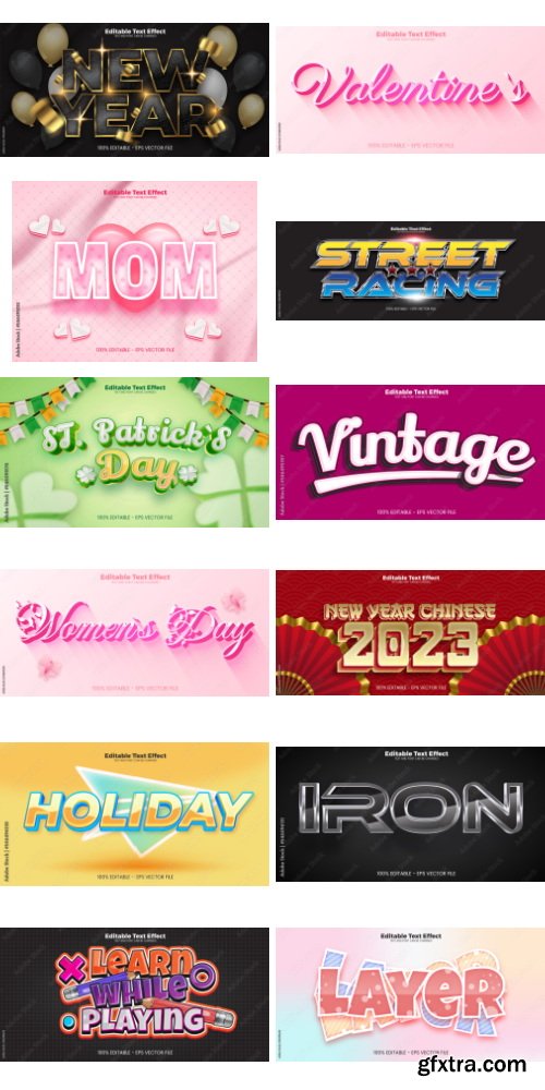 Editable Text Effect In Modern Trend Style 5 500xAI