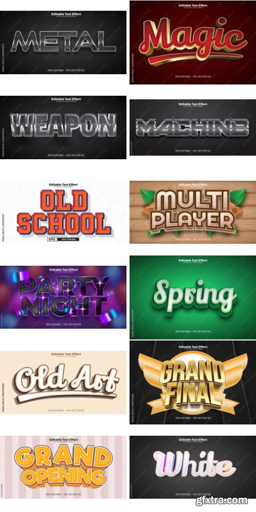 Editable Text Effect In Modern Trend Style 5 500xAI