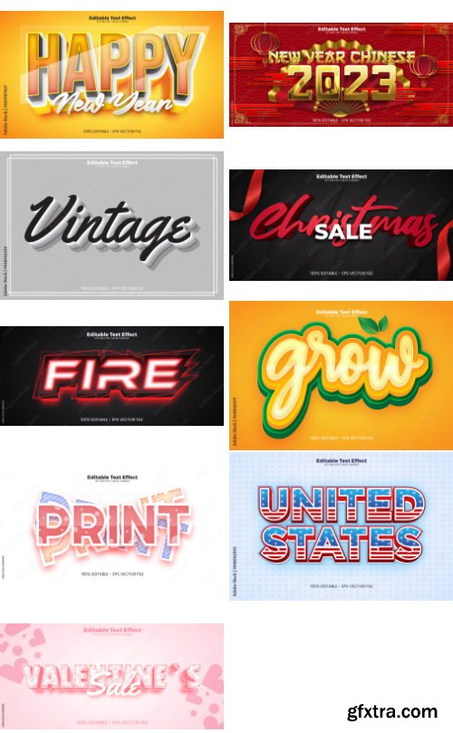 Editable Text Effect In Modern Trend Style 5 500xAI