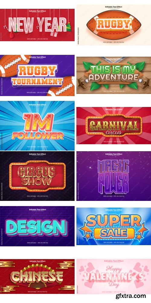 Editable Text Effect In Modern Trend Style 5 500xAI