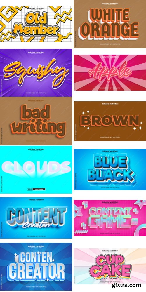 Editable Text Effect In Modern Trend Style 6 500xAI
