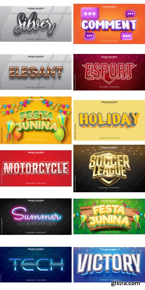 Editable Text Effect In Modern Trend Style 6 500xAI