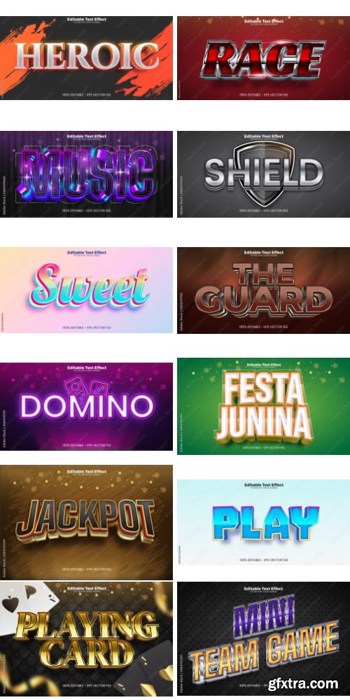 Editable Text Effect In Modern Trend Style 6 500xAI