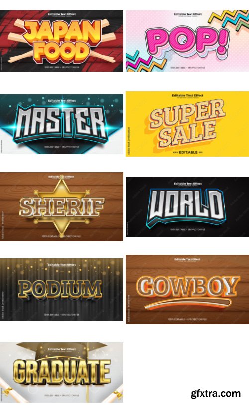 Editable Text Effect In Modern Trend Style 6 500xAI