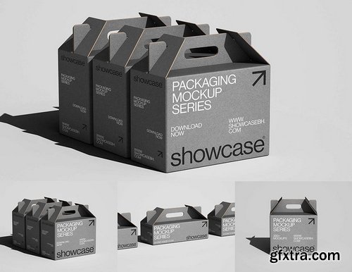 Showcase Mockup Studio - CG_Packaging Mockup Bundle