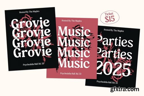 CreativeMarket - Meaty Nineties - Modern Retro