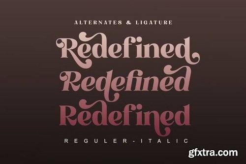 CreativeMarket - Bedross - Modern Elegant Serif
