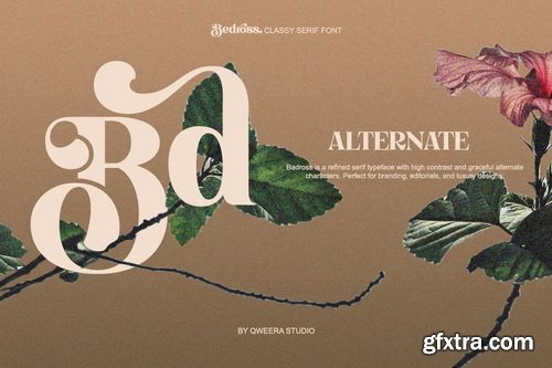 CreativeMarket - Bedross - Modern Elegant Serif