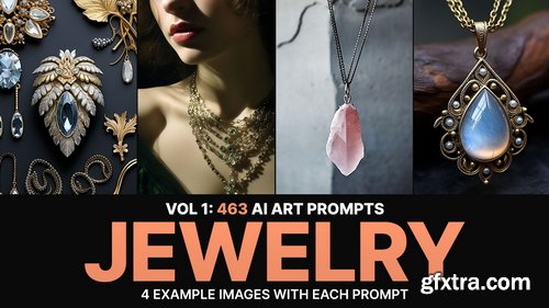 463 Midjourney Prompts for Jewelry