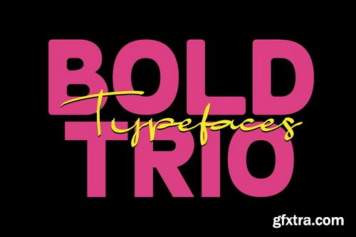 CreativeMarket - Letherale - Font Trio