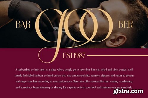 CreativeMarket - Mover Modern Ligature Serif