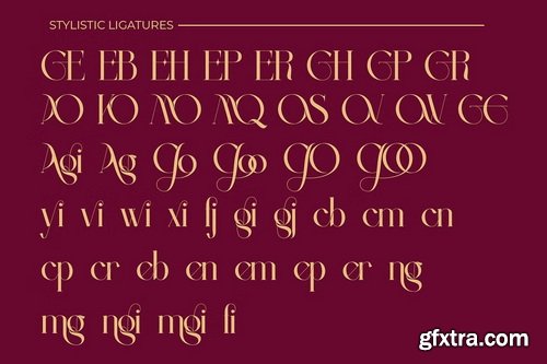 CreativeMarket - Mover Modern Ligature Serif