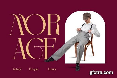 CreativeMarket - Mover Modern Ligature Serif