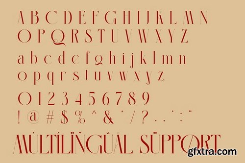 CreativeMarket - Qagiste Elegant Ligature Serif