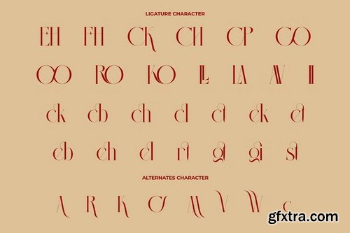 CreativeMarket - Qagiste Elegant Ligature Serif