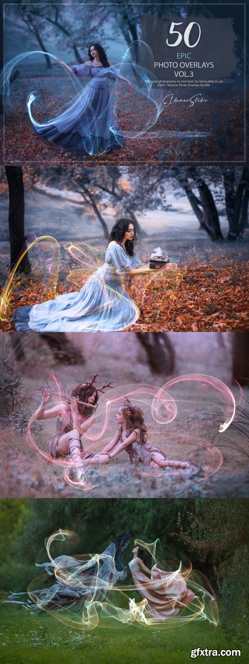 Artstation - 50 Epic Photo Overlays - Vol. 3
