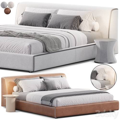 '3dsky Pro - Softland bed by Lema'