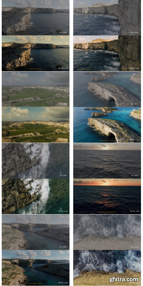 RD-Films - DJI MAVIC 3 SERIES CINEMATIC LUT PACK - For D-LOG 10bit Drone Footage