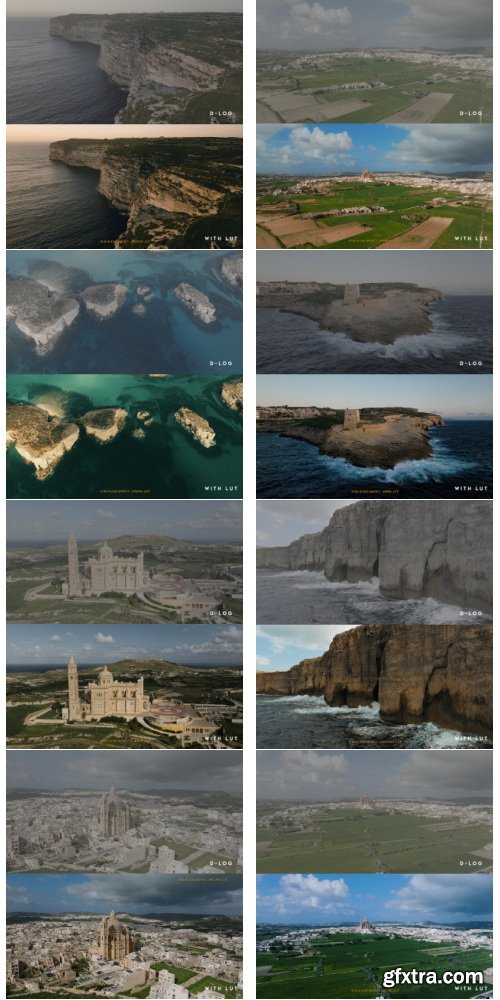 RD-Films - DJI MAVIC 3 SERIES CINEMATIC LUT PACK - For D-LOG 10bit Drone Footage