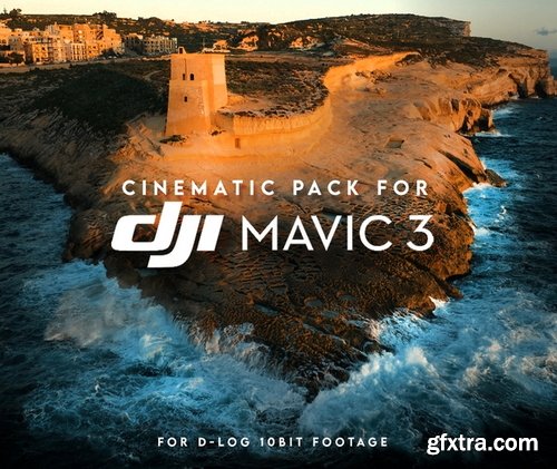 RD-Films - DJI MAVIC 3 SERIES CINEMATIC LUT PACK - For D-LOG 10bit Drone Footage