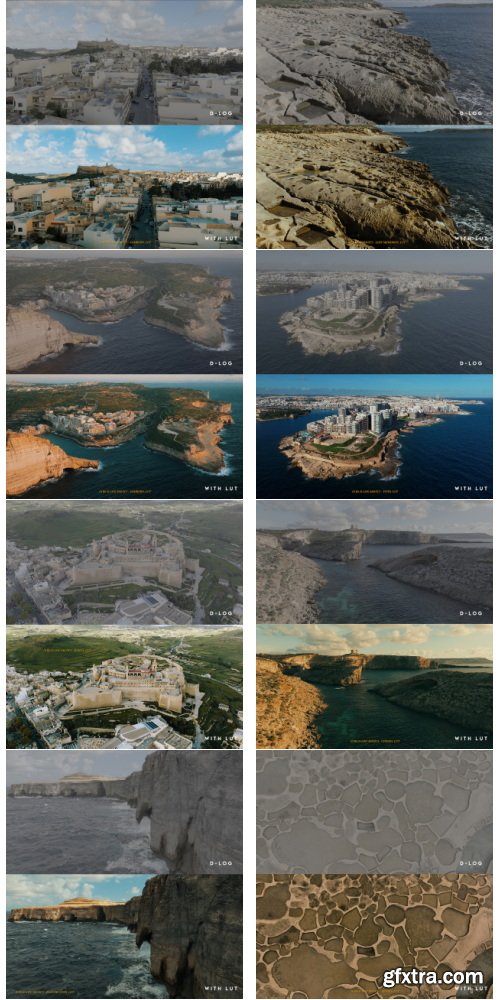 RD-Films - DJI MAVIC 3 SERIES CINEMATIC LUT PACK - For D-LOG 10bit Drone Footage