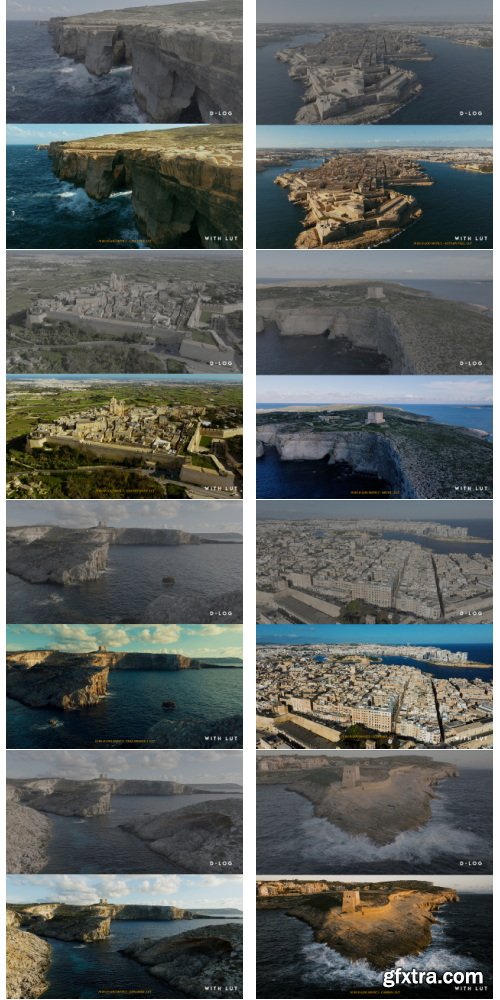 RD-Films - DJI MAVIC 3 SERIES CINEMATIC LUT PACK - For D-LOG 10bit Drone Footage