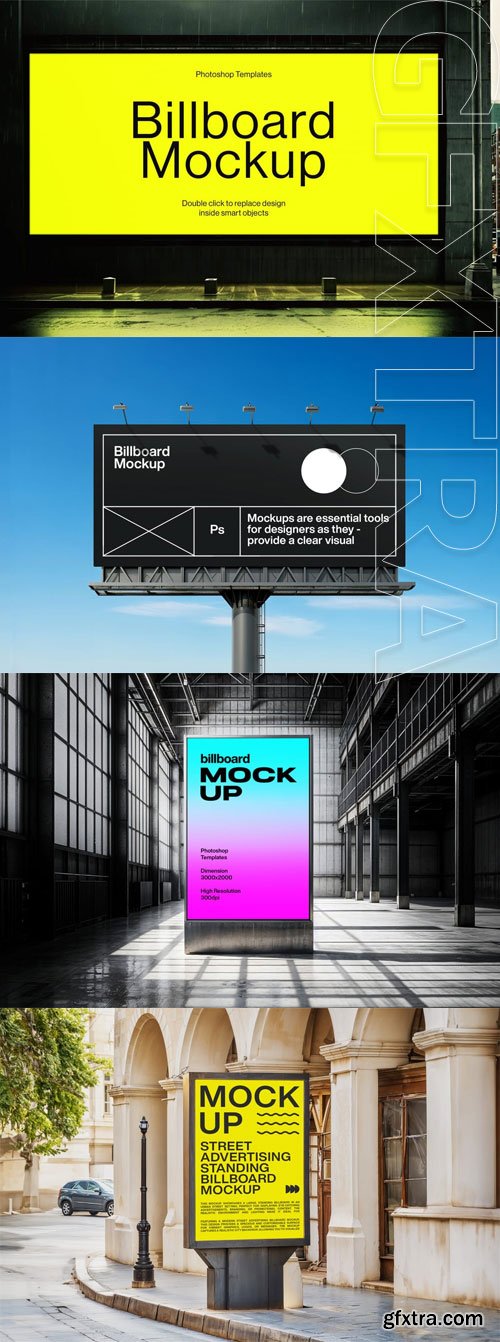 Sagemask - Billboard Mockups Sagemask - Billboard Mockups