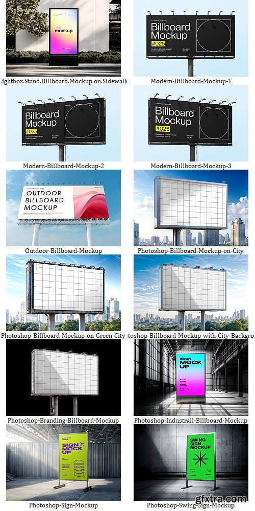 Sagemask - Billboard Mockups