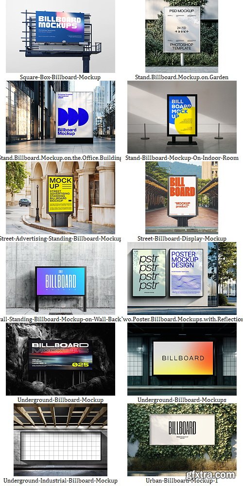 Sagemask - Billboard Mockups