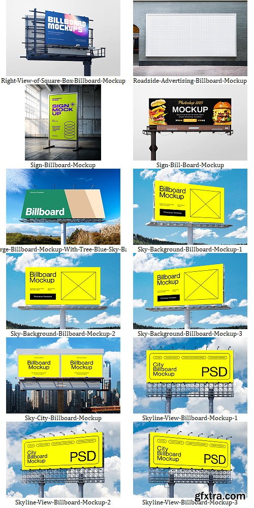 Sagemask - Billboard Mockups